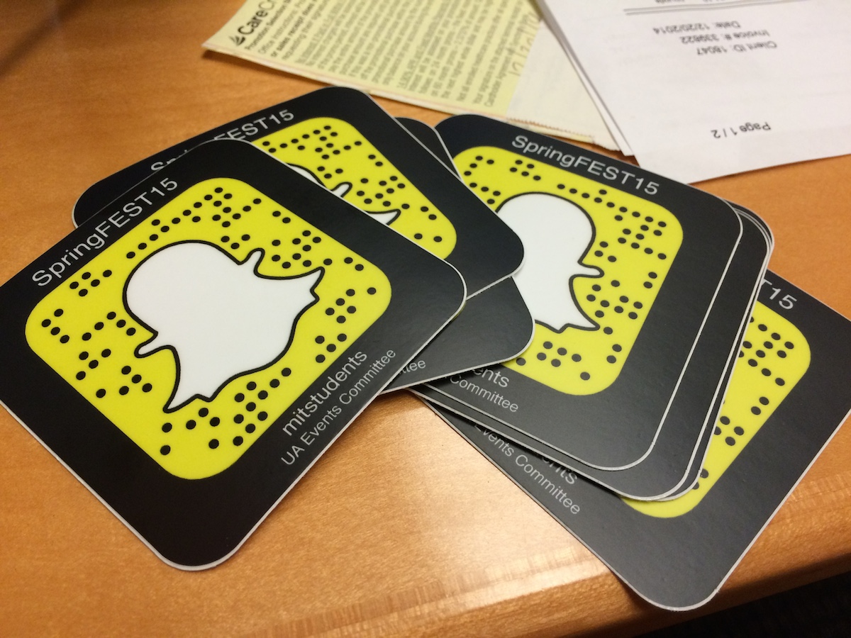 SpringFEST15 Snapchat stickers
